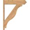 Ekena Millwork Funston Arts & Crafts Smooth Outlooker, Western Red Cedar, 7 1/2"W x 32"D x 40"H OUT08X32X40FST03SWR - alternate 3